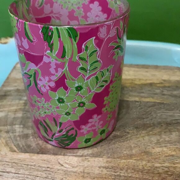 Lilly Pulitzer candle holder - Picture 2 of 6